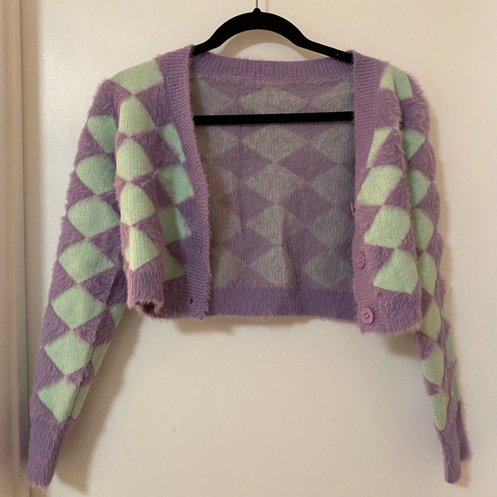 Cropped sweater - Picture 2 of 3
